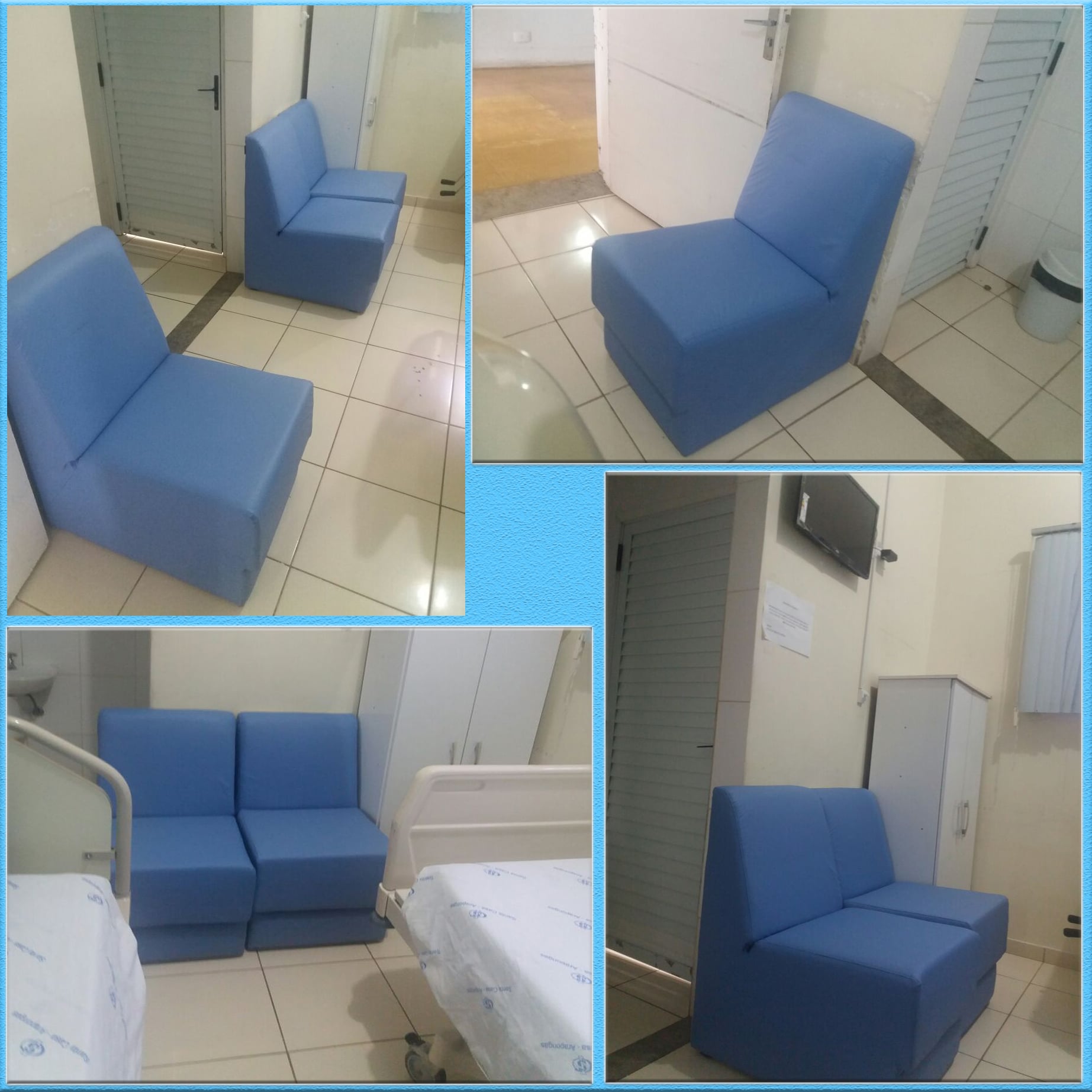 Novas poltronas nos quartos e enfermarias - imagem 1