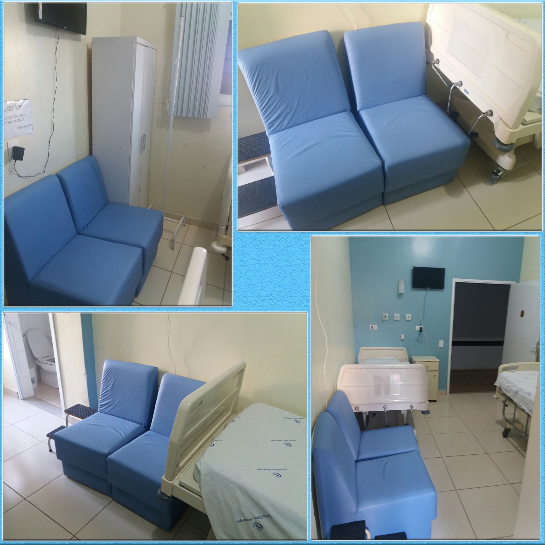 Novas poltronas nos quartos e enfermarias - imagem 2