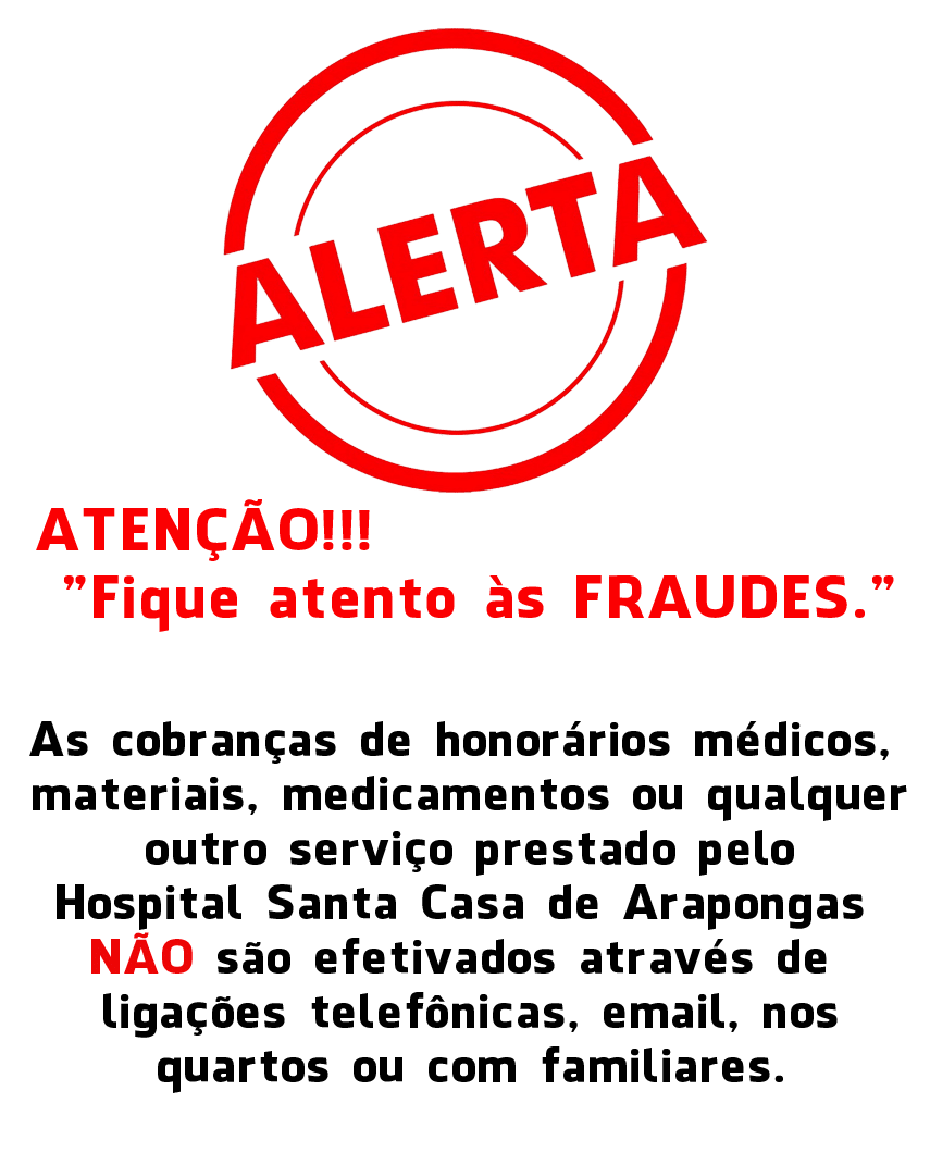 Alerta para prevenção de fraudes envolvendo cobranças hospitalares
