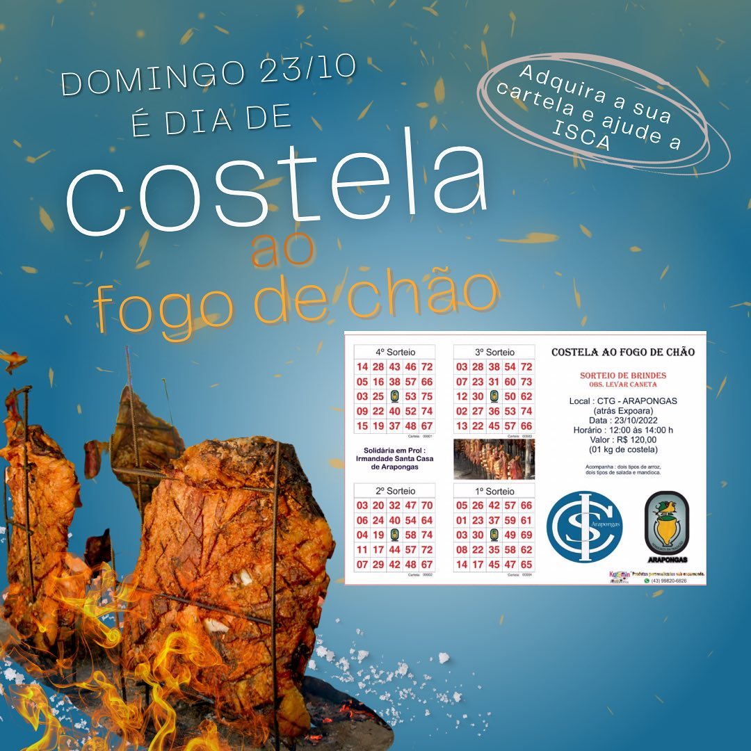 COSTELA AO FOGO DE CHÃO