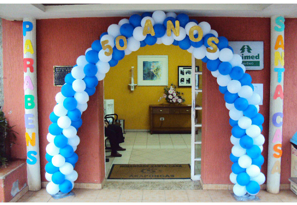 SANTA CASA COMPLETA 50 ANOS DE FUNDAÇÃO