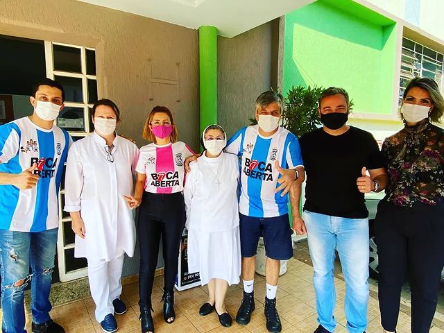 Visita do Deputado Boca Aberta.