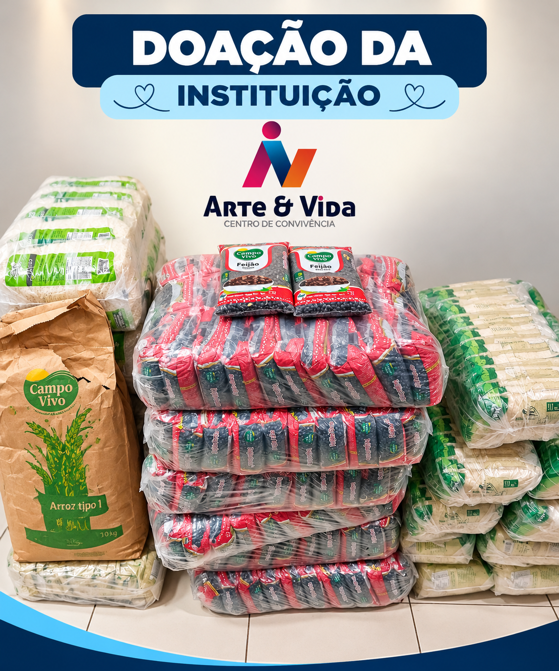 Santa Casa recebe Doação da Instituição Arte Vida — foto 1 de 1